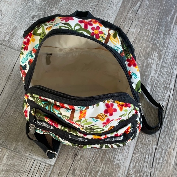 LESPORTSAC RARE MINI BACKPACK in LIMITED EDITION HULA PRINT - Picture 5 of 5